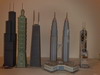 Comparison of buildings